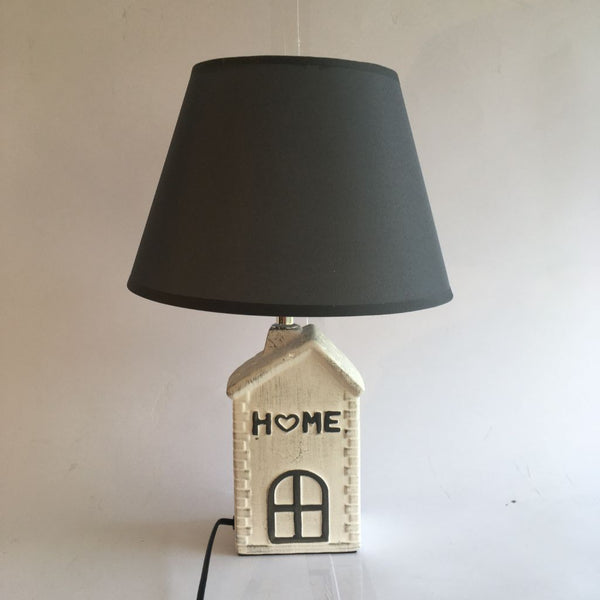 LÁMPARA CERÁMICA CASITA CUENTOS ALTO 40 CMS