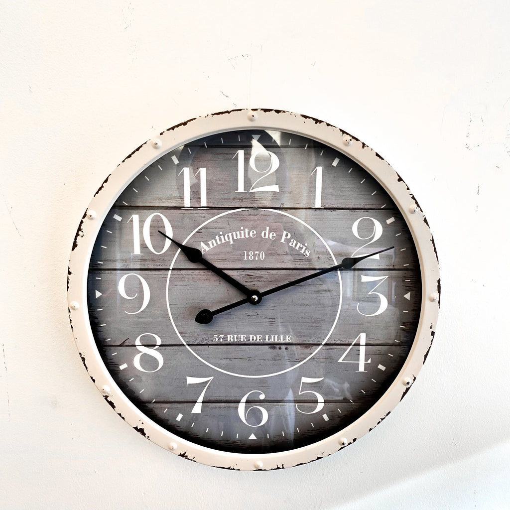 Reloj de pared vintage Café París