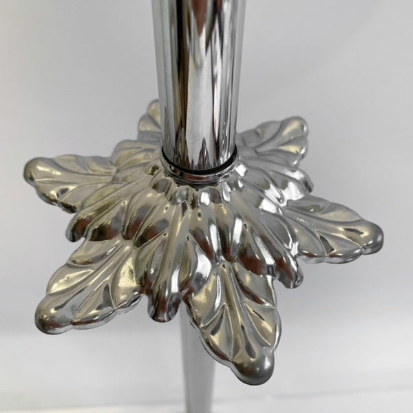 LAMPARA CANDELABRO METAL, BASE CIRCULAR